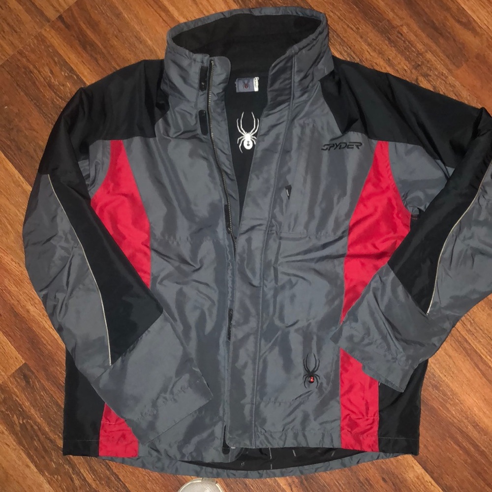 Men’s Spyder ski interchangeable jacket size large